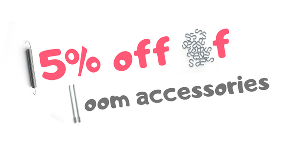 15% off of loom accessories