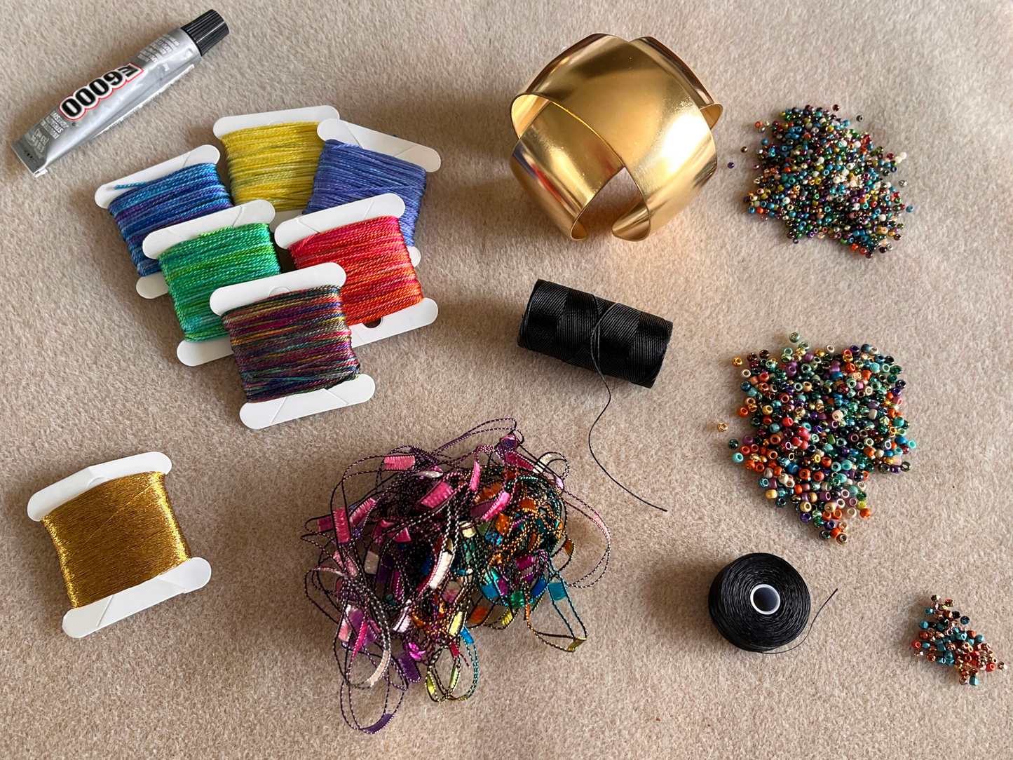 Bracelet Making Kit, Beaded Tube Bracelet Beadweaving Kit, Beaded Bracelet  Kit, Jewelry Making Kit, Beading Kit, Bead Kit Bracelet Rainbow 