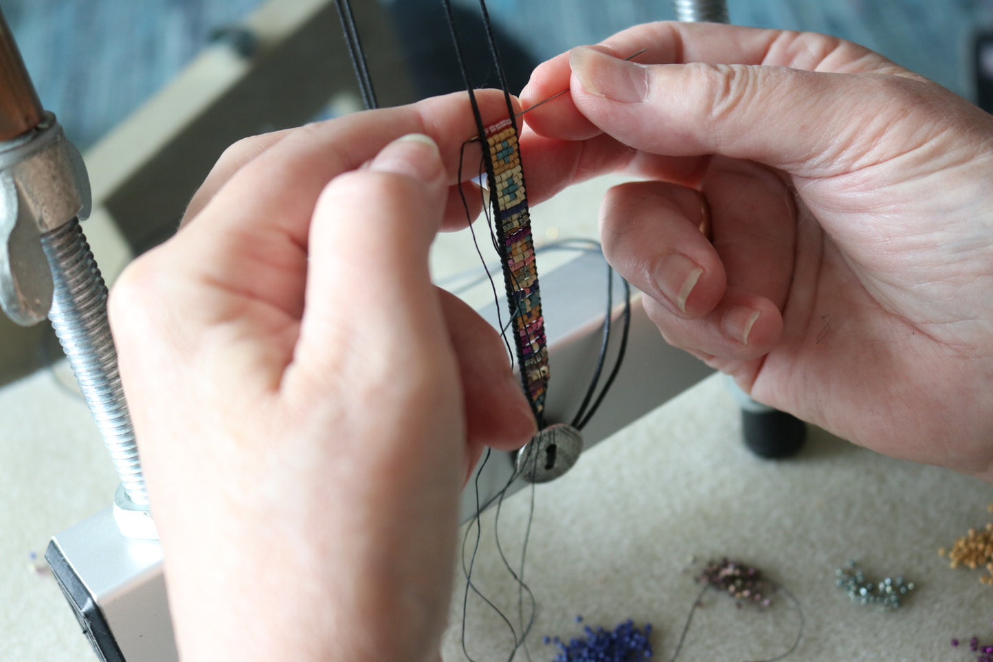 Gold Thread (on a Bobbin) – Mirrix Looms