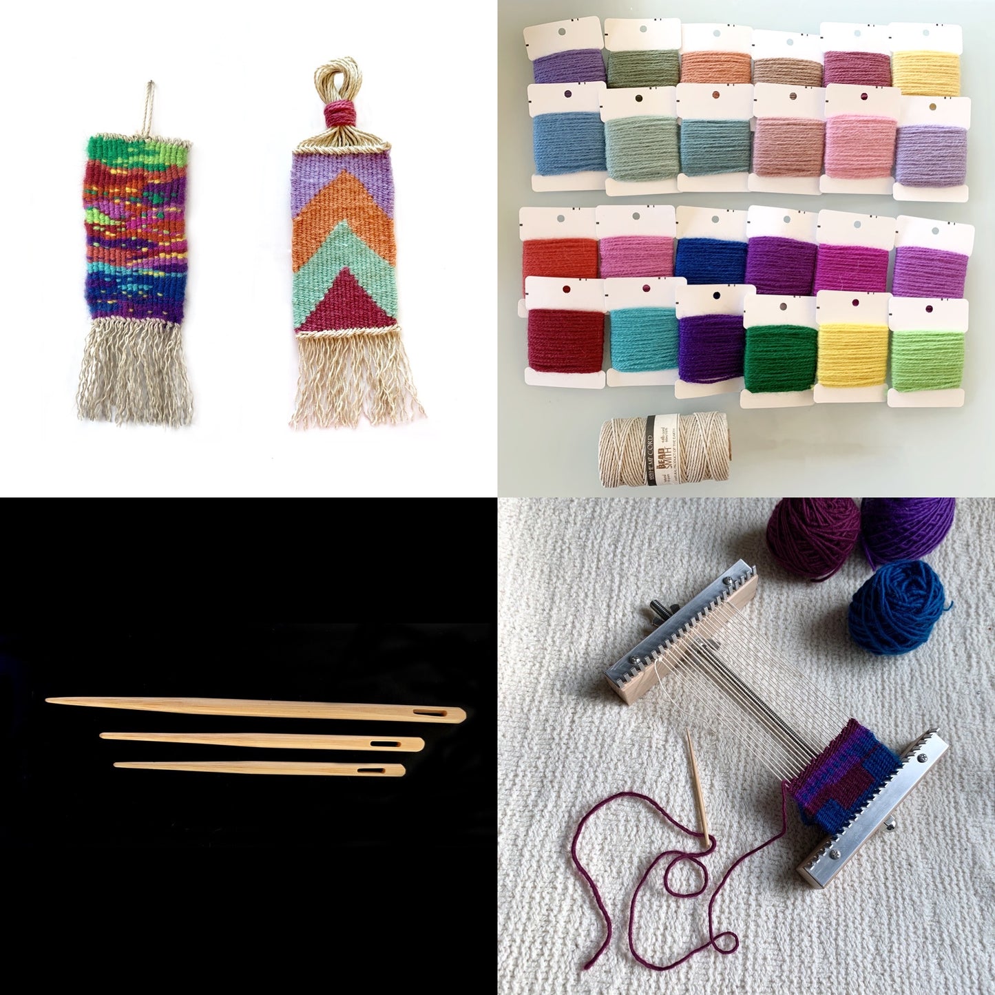 The Kaleidoscope Wedge Weave Tapestry Loom Starter Package