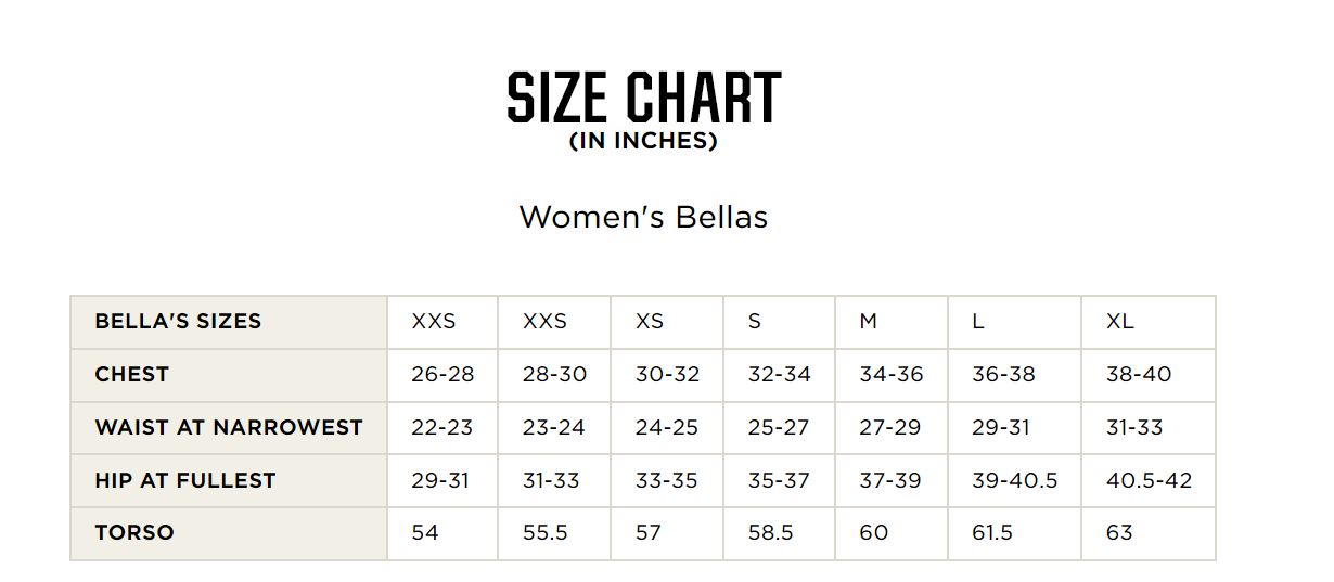 Dolphin Swimsuits Size Chart