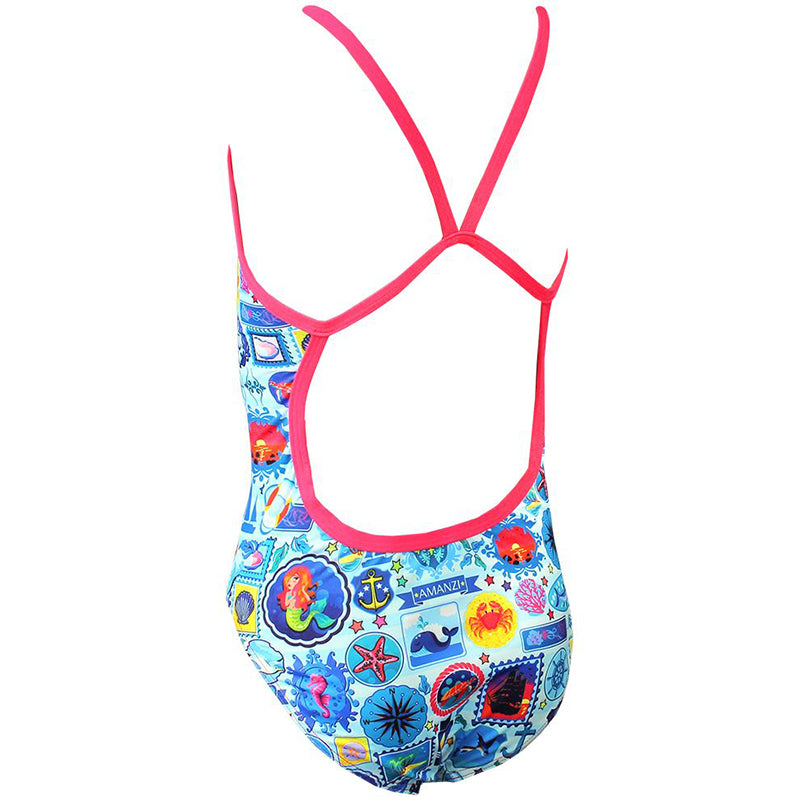 Amanzi - Seafarer Girls One Piece Swimsuit | Aqua Swim Supplies