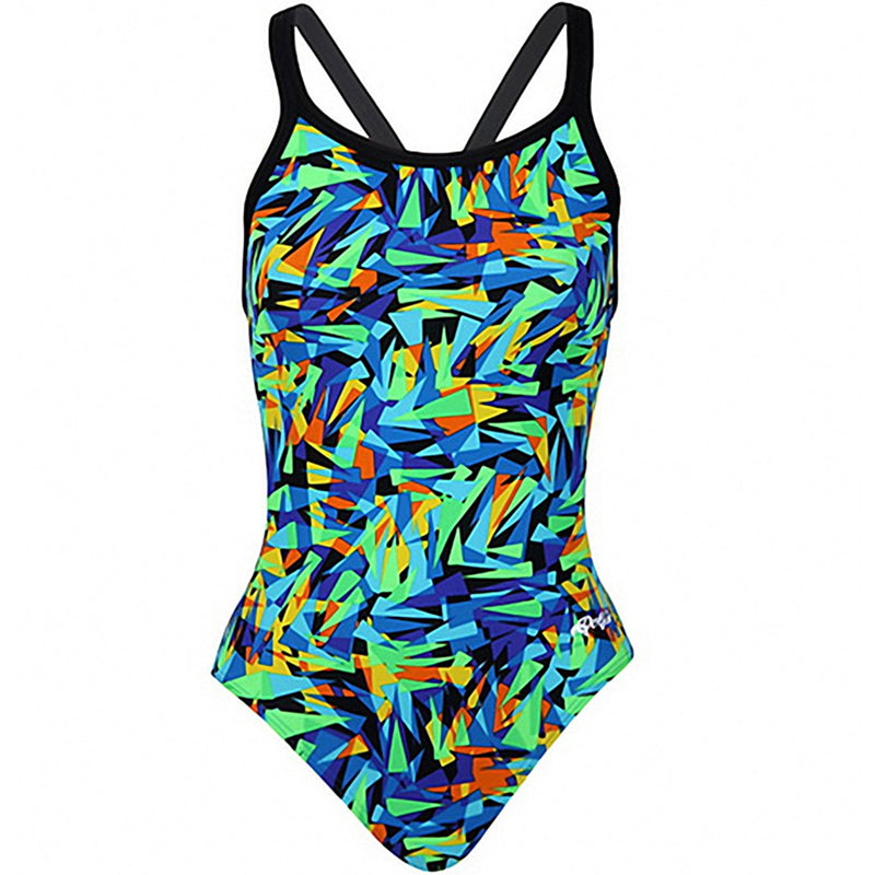 Dolfin - Chloroban Crackle DBX Back One Piece Swimsuit – Aqua Swim Supplies