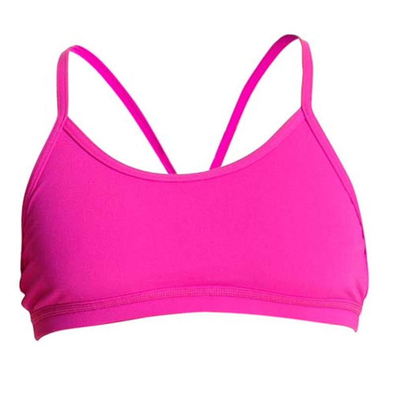 Funkita - Still Pink - Ladies Bikini Sports Top – Aqua Swim Supplies