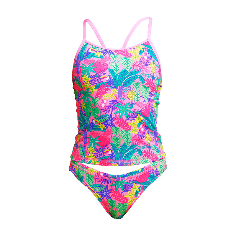 Funkita - Jungle Party - Girls Swim Steady Tankini & Brief – Aqua Swim ...