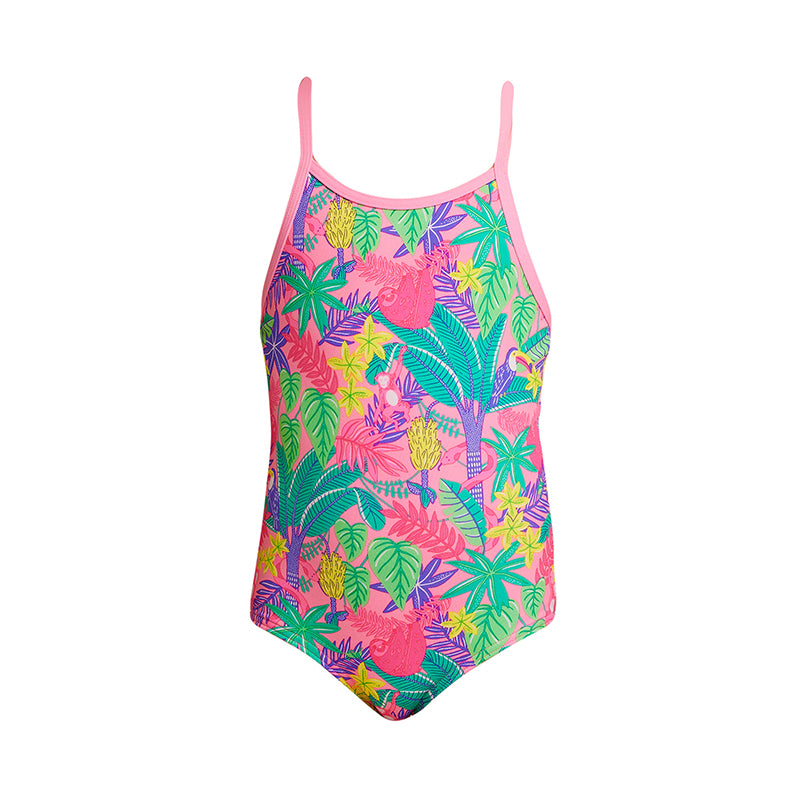 Funkita - Jungle Party - Toddlers Girls Printed One Piece – Aqua Swim ...