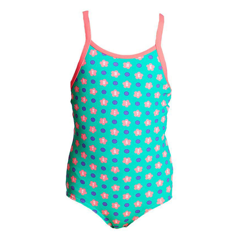 Funkita - Minty Fresh - Toddlers Girls One Piece | Aqua Swim Supplies