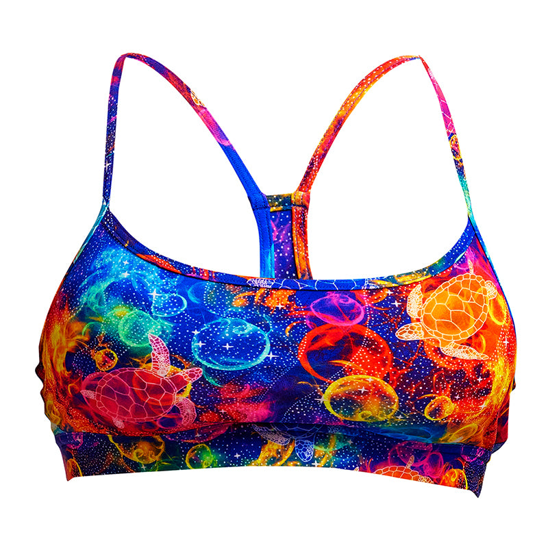 Funkita - Ocean Galaxy - Ladies Swim Crop Top – Aqua Swim Supplies