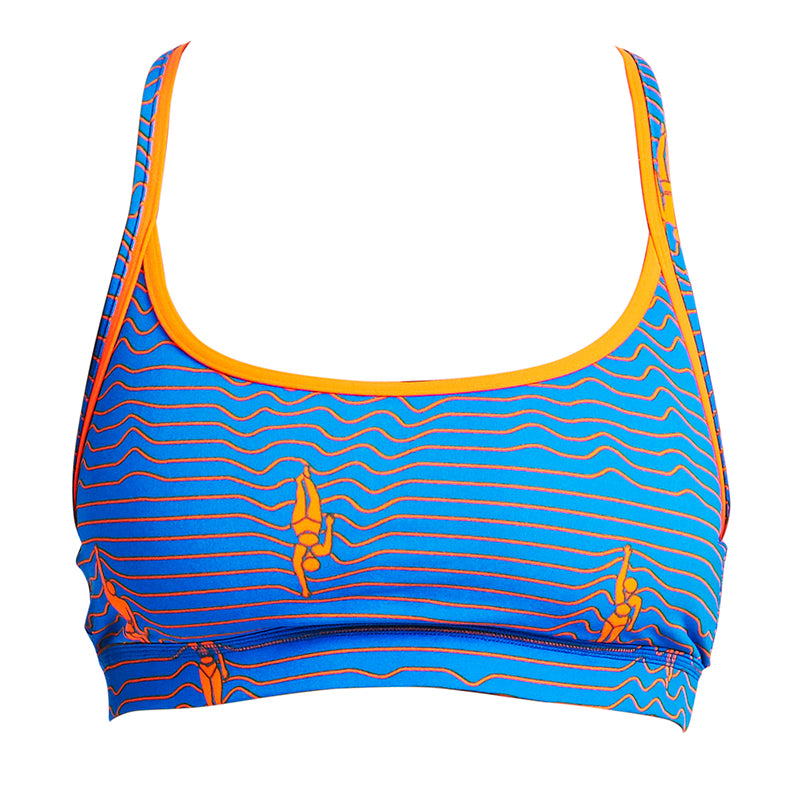 Funkita - Ocean Swim - Ladies Bikini Sports Top | Aqua Swim Supplies