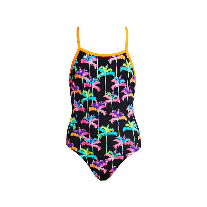 Funkita - Palm Drive - Girls Tie Me Tight One Piece – Aqua Swim Supplies