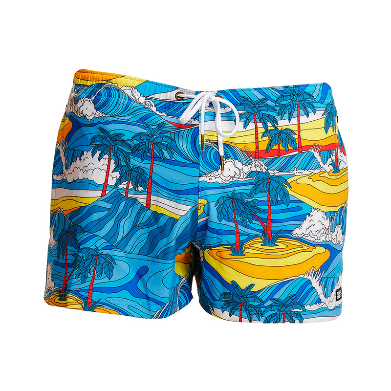 Funky Trunks - Beach Bum - Mens Shorty Shorts Short | Aqua Swim Supplies