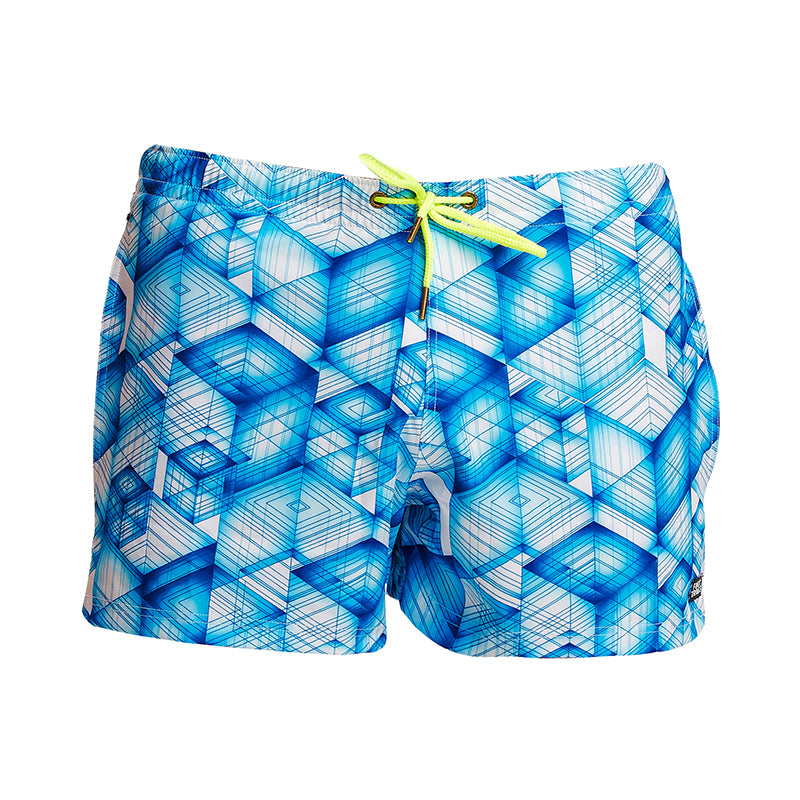 Funky Trunks - Galactica - Mens Shorty Shorts Short | Aqua Swim Supplies