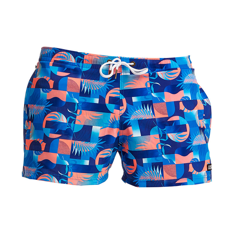 Funky Trunks - Lava Lights - Mens Shorty Shorts – Aqua Swim Supplies