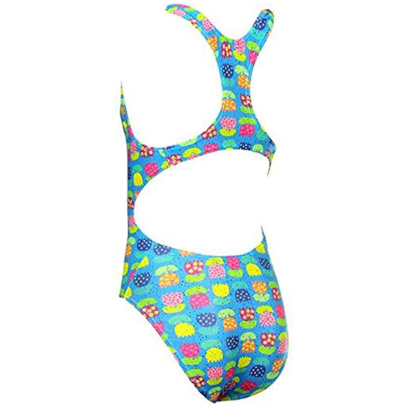 Maru - Saphhire Sparkle Rave Back Girls Swimsuit – Aqua Swim Supplies