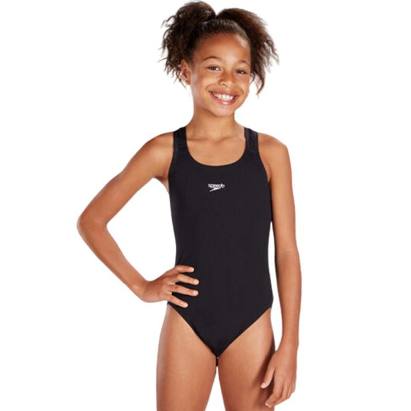 Speedo Essential Endurance Plus Medalist Girls Swimsuit – Aqua Swim