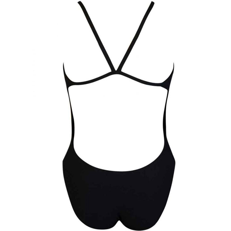 TYR - Big Logo Cutoutfit Ladies Swimsuit - Black/White – Aqua Swim Supplies