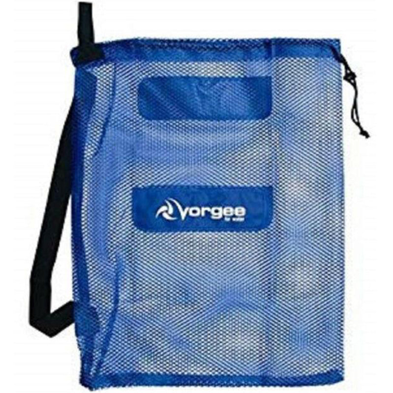 blue mesh backpack