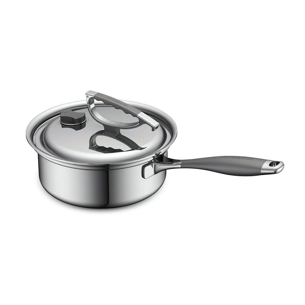 Full-Clad Tri-Ply Stainless Steel Casserole Pot - 5 Quart – GrandTies