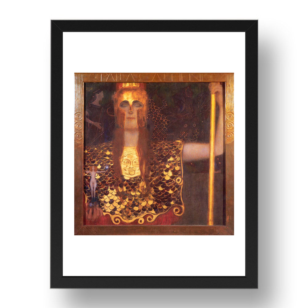 Minerva Or Pallas Athena 18 By Gustav Klimt 17x13 Frame Period Prints