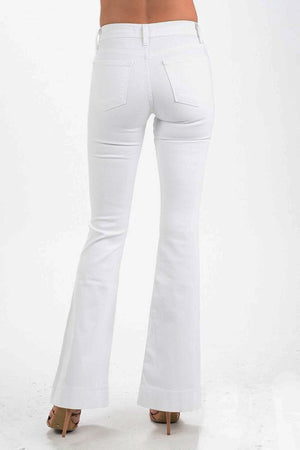 white jeans bell bottom
