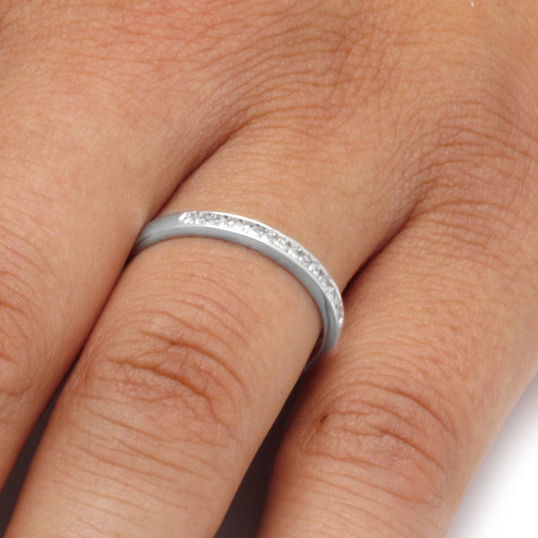 Diamond Wedding Band In Sterling Silver Shra013910btw Ss Jewelry By Johan