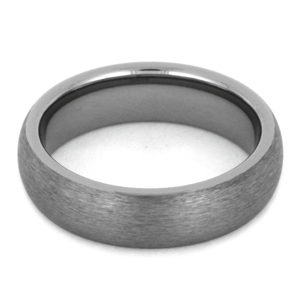 Tungsten Wedding Band With Satin Finish - Jewelry by Johan