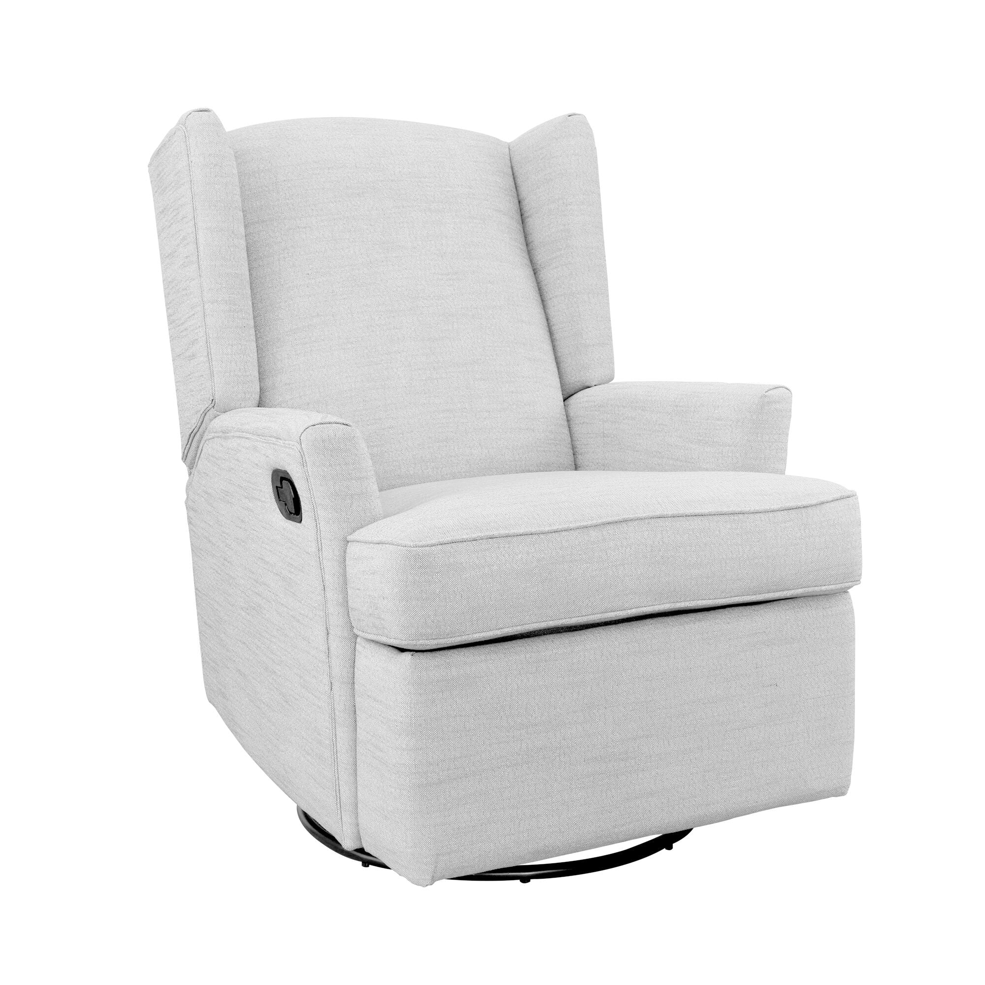 karla dubois hemingway wingback recliner canvas