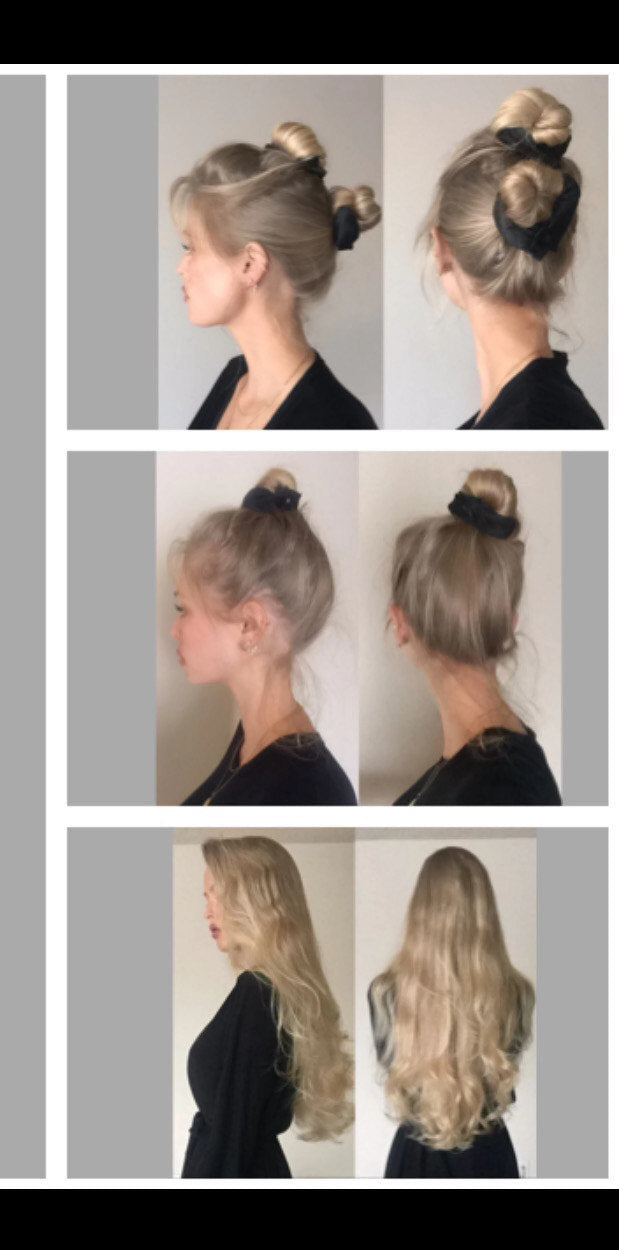 Pink Hair Bun Tool Fabric Hair Accessory Hair Updo Tools