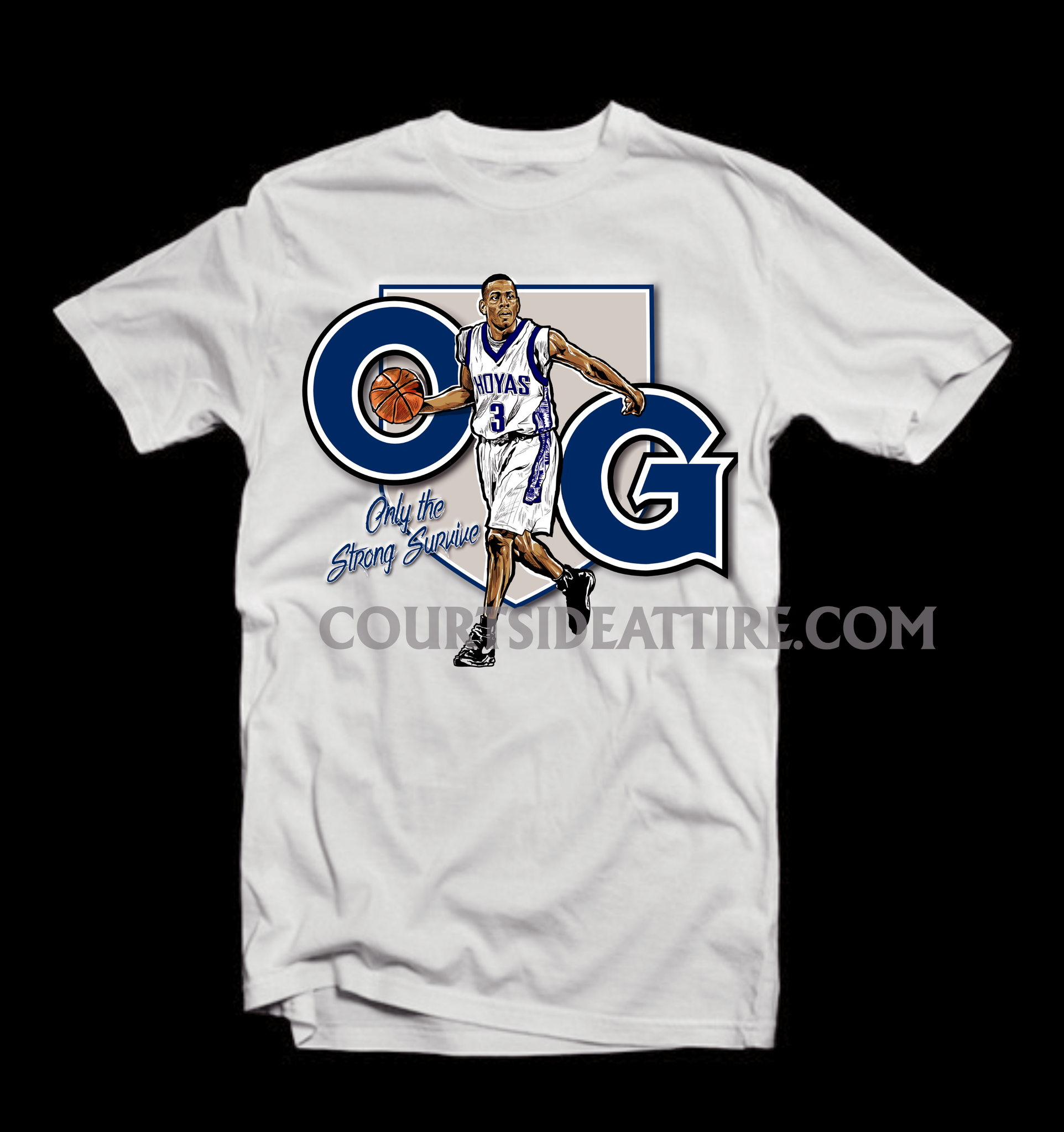 iverson georgetown shirt