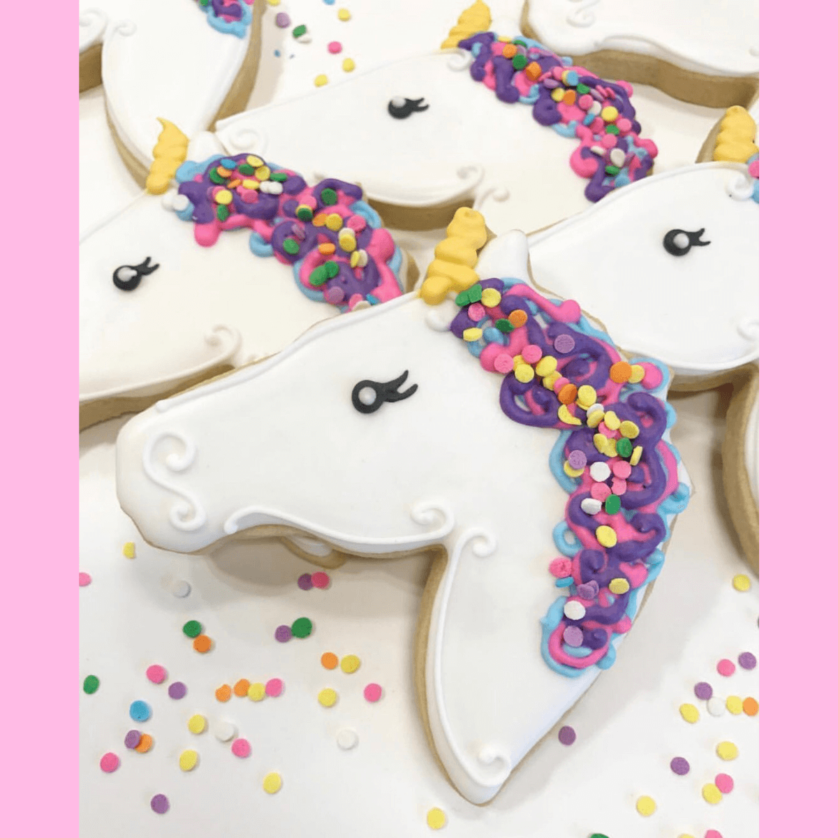 One of a Kind! | Decorated Unicorn Birthday Cookies – Southern Sugar Bakery