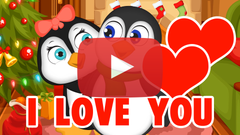 I love you penguin version skidamarink love song for kids