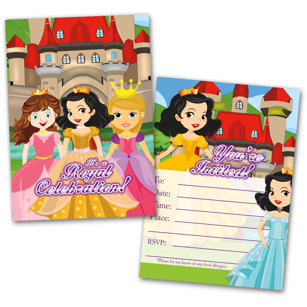 princess-party-invitation-cards-for-kids-20-invites-20-envelopes