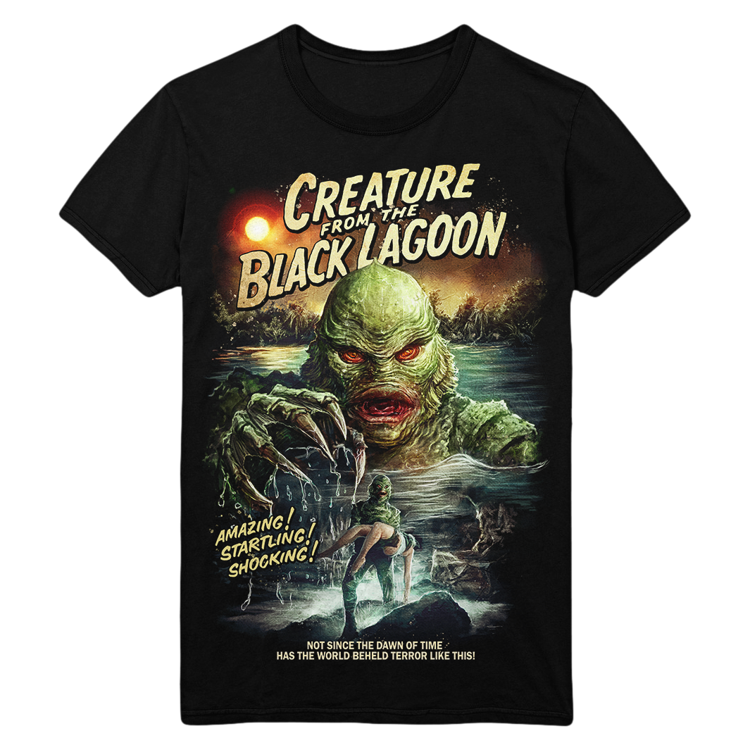 Creature from the Black Lagoon: Not Since the Dawn of Time T-Shirt - Gutter Garbs product image