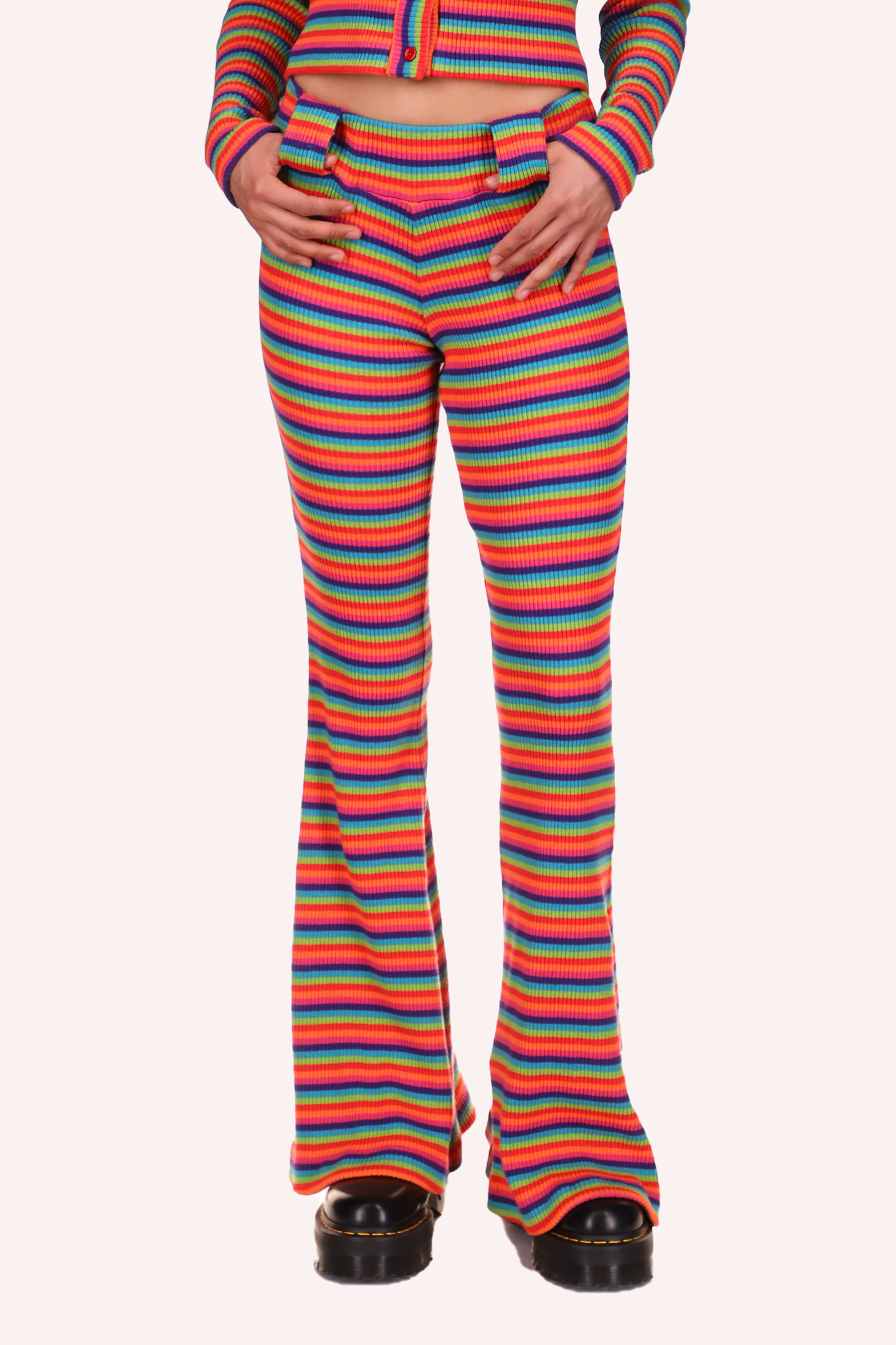Pantalones de arco iris - Anna Sui