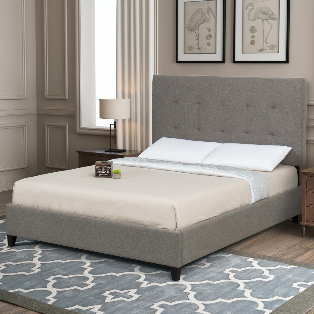 Hudson Upholstered Bed Frame South Bay International