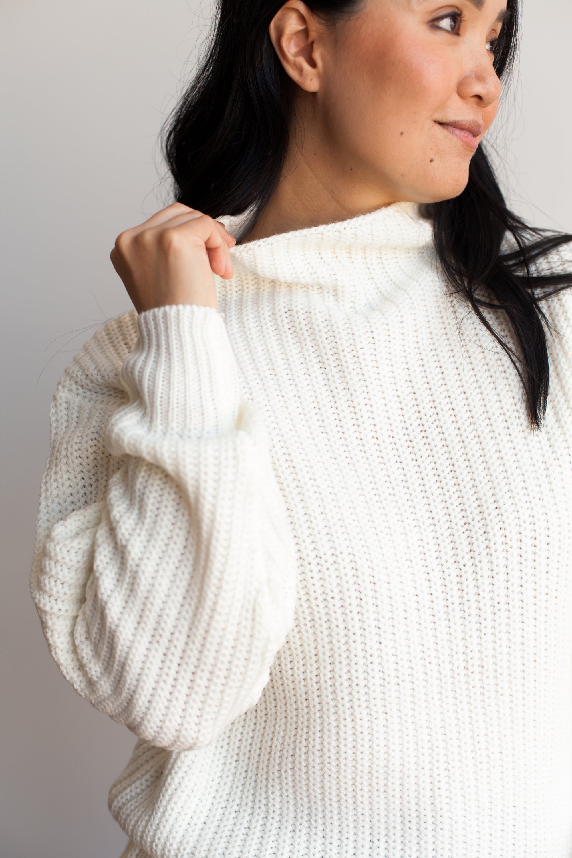 Mock Neck Sweater