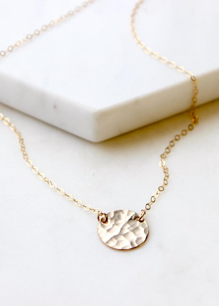 Supermoon Necklace - 14k Gold Fill