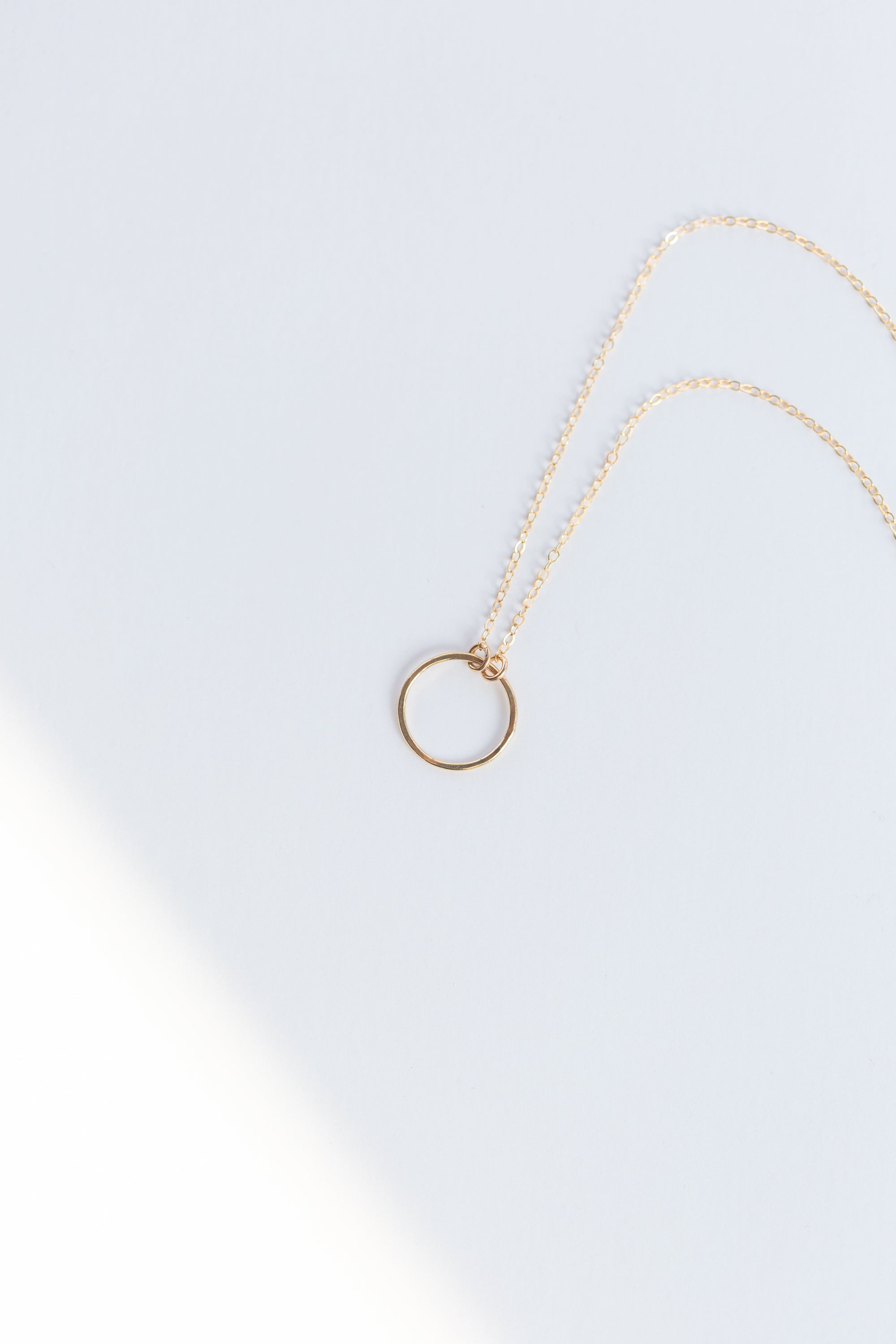 Full Circle Necklace - 14k Gold Fill