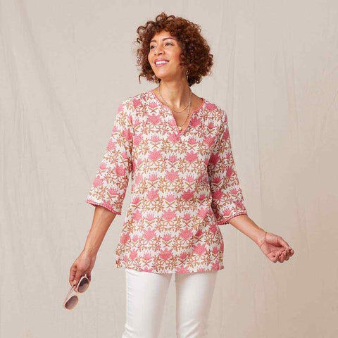 https://rockflowerpaper.com/products/tilly-pink-blu-cotton-kurta-tunic