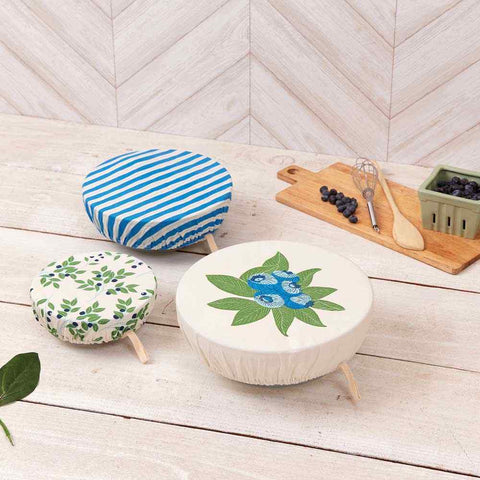 Blueberry Bunch blu Kitchen Food Storage Covers