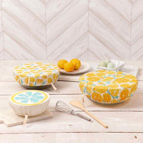 LEMONS BLU KITCHEN FOOD STORAGE COVERS