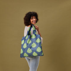 aspen leaves reusable shopping bag