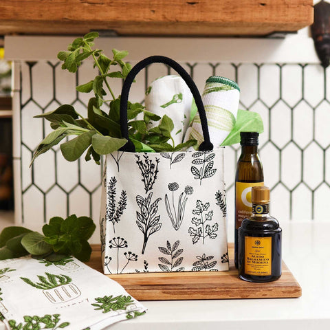 herbs reusable gift bag