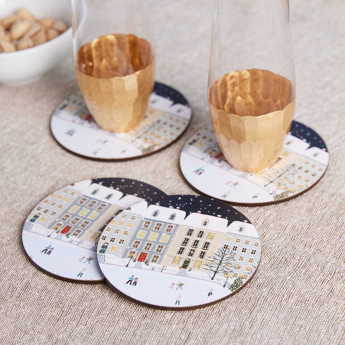 Floral Cork Coaster for Glass (Comes with 1 coaster) – AbelinaShop