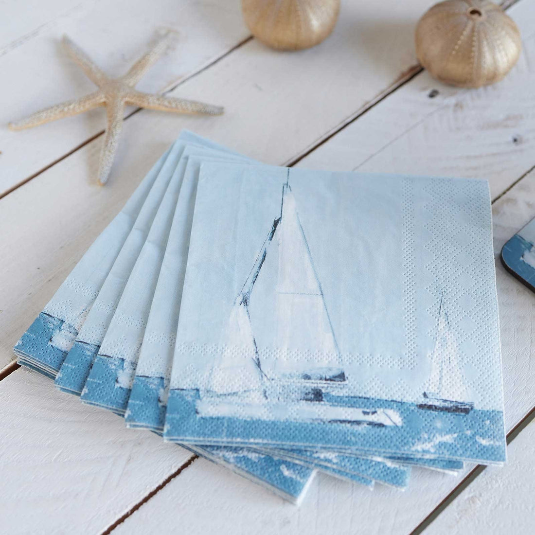 Home Treasures Riley Cocktail Napkins - Set of 6 (Available in 3 Colors)