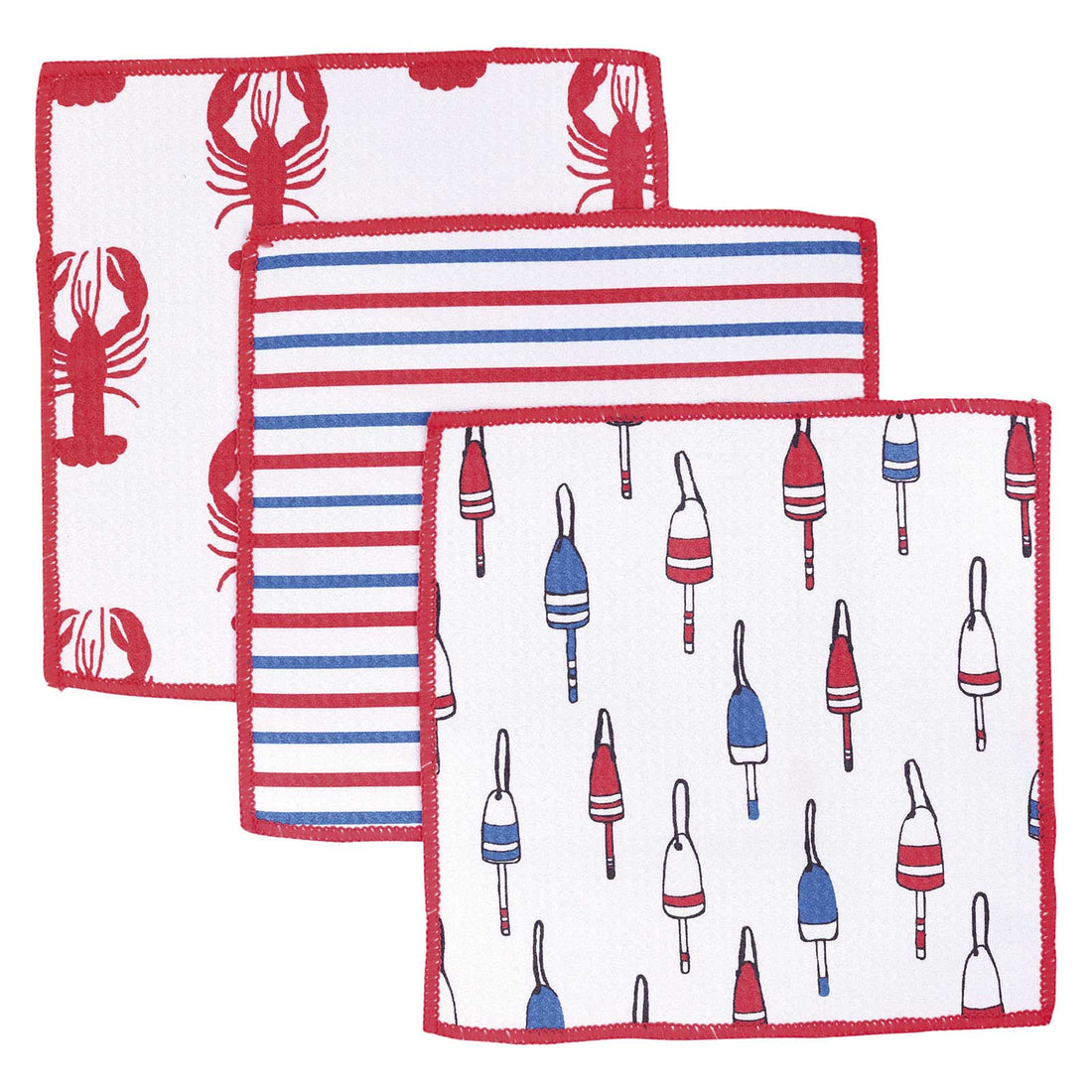 rfp-kitchentowel Three Beets Cotton Kitchen Towels Set of 3