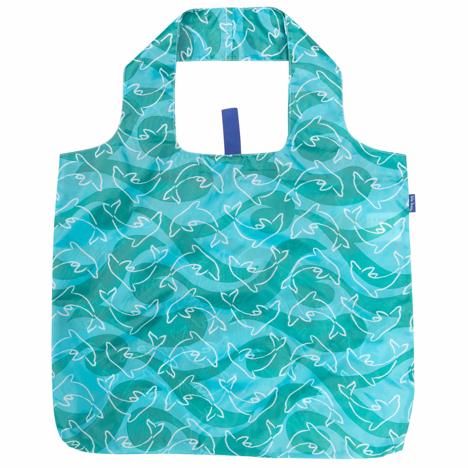 Dolphins Blu Bag Reusable Shopping Bag - Machine Washable ...