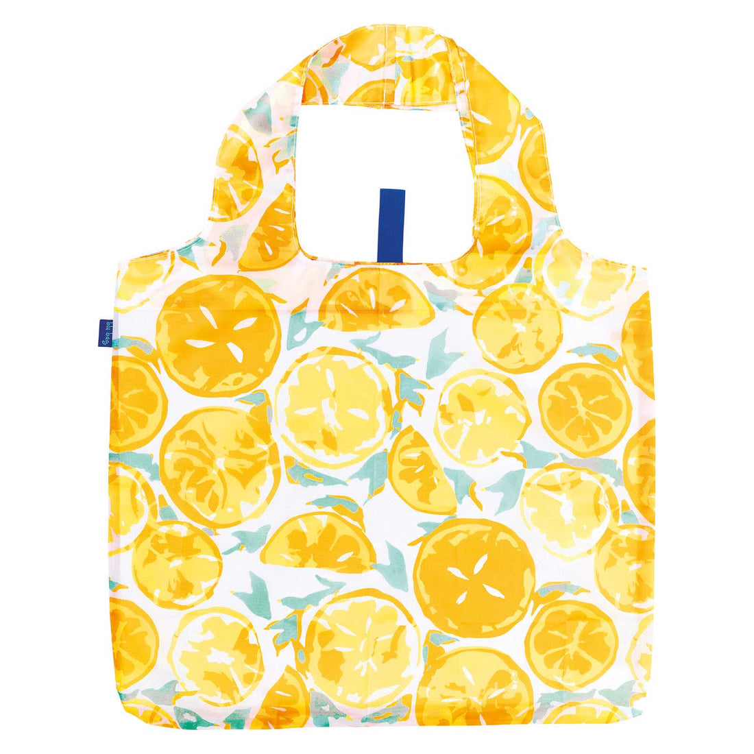 Lemon Slices Blu Kitchen Tea Towel – rockflowerpaper LLC