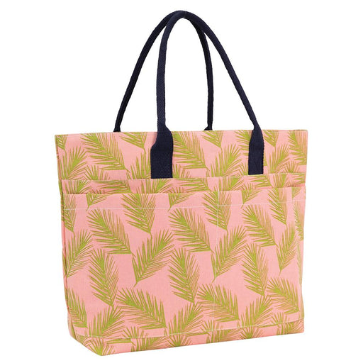 pink beach tote