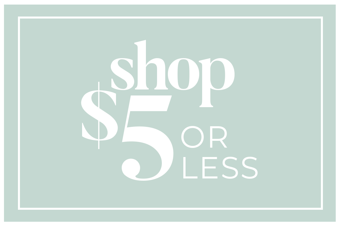 shop $5 or less